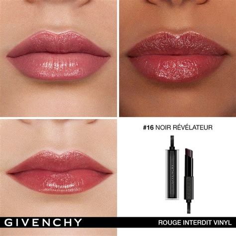 givenchy l'interdit rouge lip balm|givenchy color enhancing lipstick.